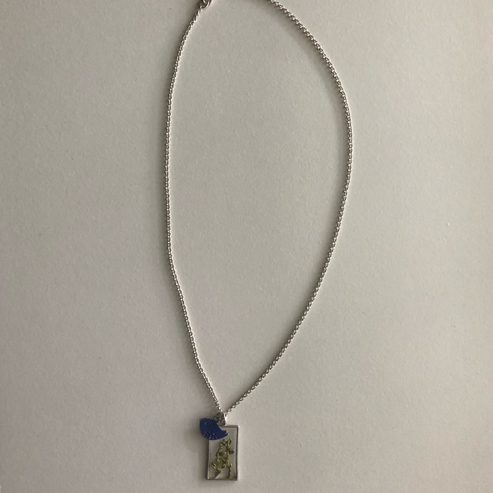 Bird & Vines Necklace
